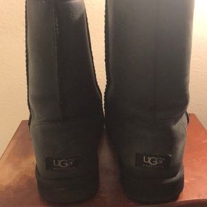 Black Ugg Boots-Classic Short